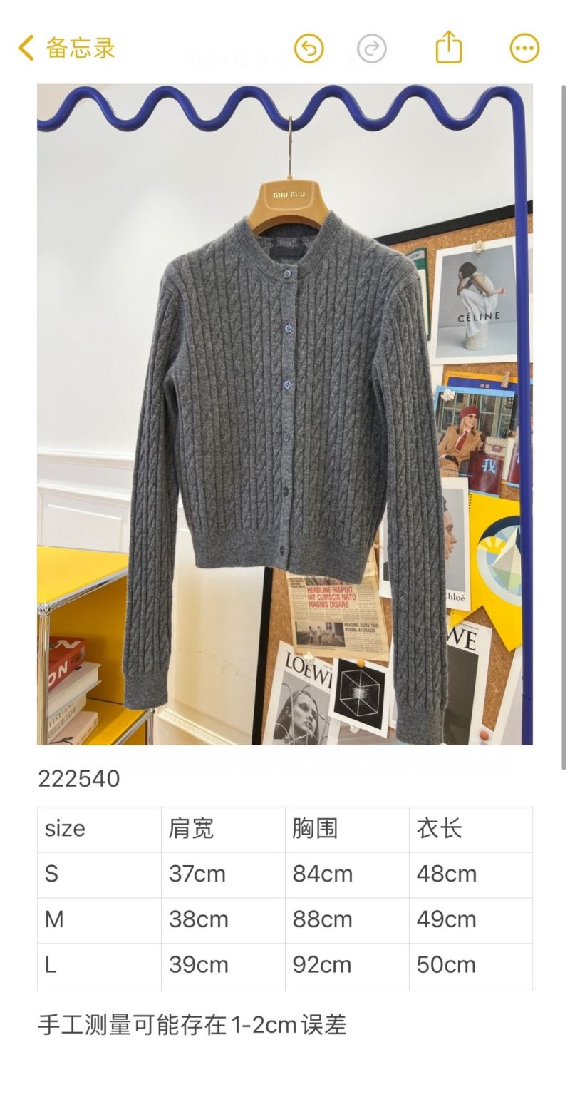 Miu Miu Sweaters